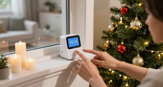 Automating Indoor Christmas Trees and Window Candles with Timers