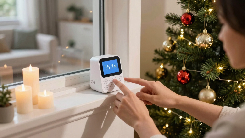 Automating Indoor Christmas Trees and Window Candles with Timers