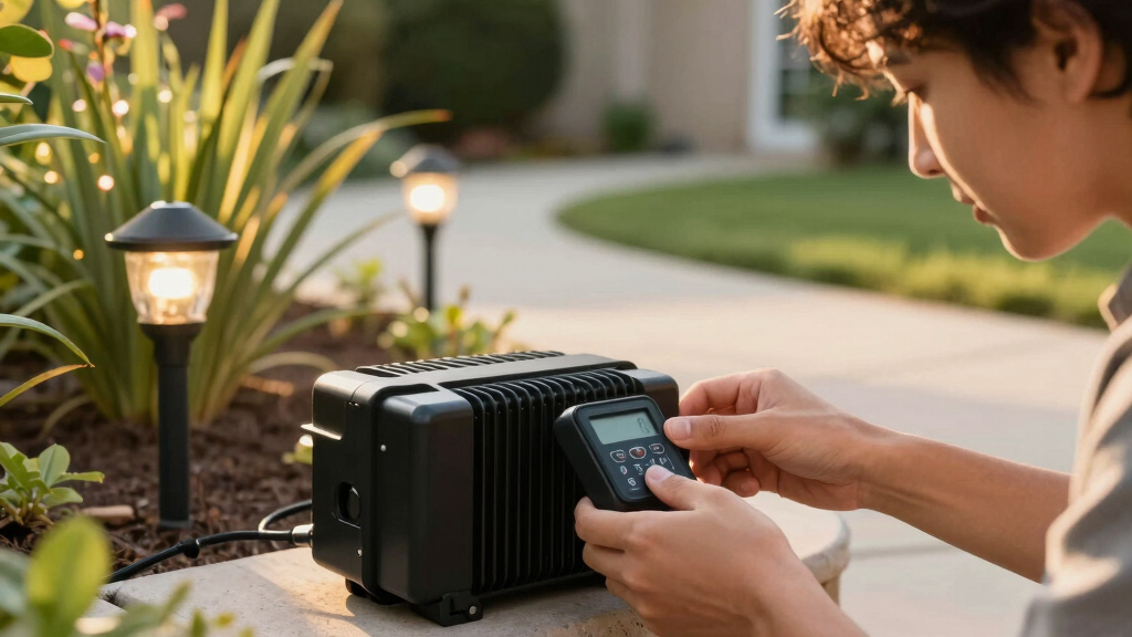 How to Automate Landscape Lighting with a Transformer Timer