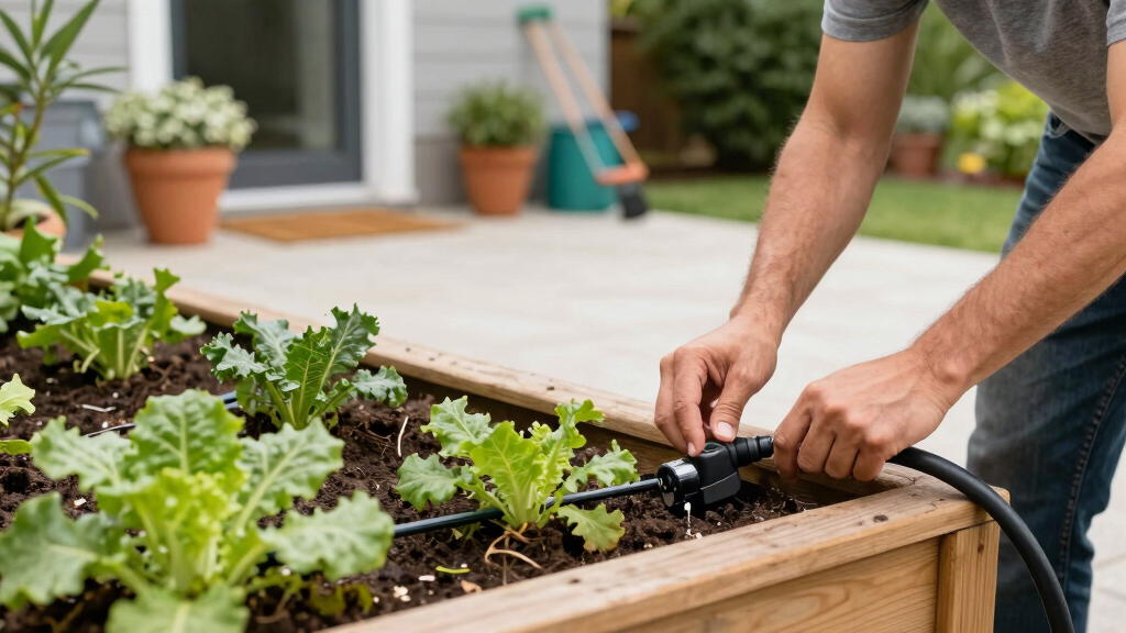 Setting Up a Drip System for Raised Beds on a Timer