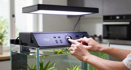 Sunrise and Sunset Ramping for Planted Tank Lights