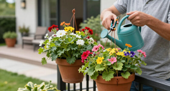 6 Simple Ways To Give Hanging Baskets A Refresh In August – And Keep Containers Looking Lush All Fall