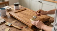 A Vintage Farmhouse Makeover Made These ’80S Kitchen Cabinets Unrecognizable