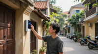 Images Show Rows Of Houses Sandwiched Between Two Streets In Hanoi, Soon To Be Converted Into Parking Lots And Flower Gardens. - Vietnam.vn