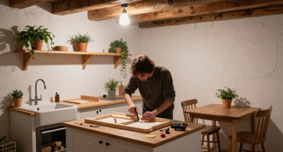 This Basement Was A Cold, Concrete Shell — Now It Feels Like A European Cottage