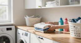 A Laundry Room Was An Eyesore Until IKEA Cabinets Gave It An Organized Redo