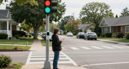 Could More Green Lights Be The Key To Slowing Drivers Down?