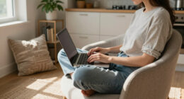The Chic West Elm Chair That Made My Tiny Apartment 100X More Inviting