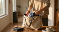 This Quince Expandable Tote Holds Everything My Suitcase Can’t On Flights
