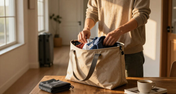 This Quince Expandable Tote Holds Everything My Suitcase Can’t On Flights