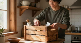This Rustic IKEA Kitchen Storage Gem Belongs In Every Room