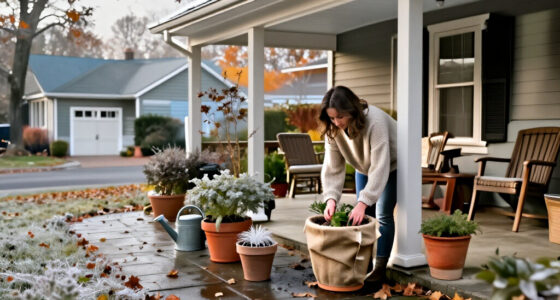 Do These 3 Things To Protect Your Container Plants Before The First Frost, Says My Professional Gardener Husband
