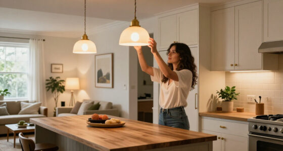 How I'm Taking Inspiration From Living Rooms For My Kitchen Lighting Upgrades This Autumn